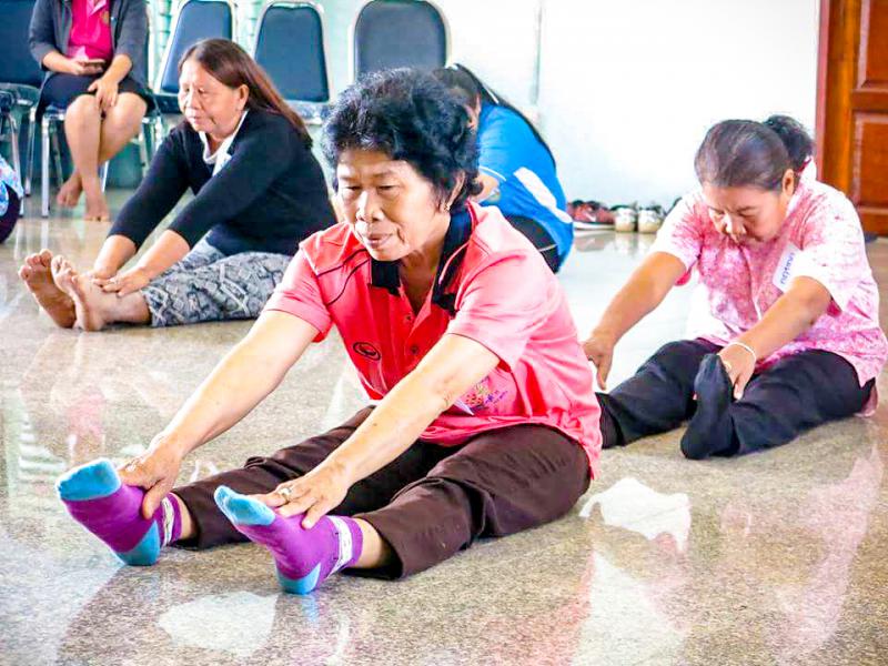 4. อบรมการดูแลสุขภาพผู้สูงอายุ วันที่ 16 มกราคม 2561 ณ ห้องประชุมองค์การบริหารส่วนตำบลท่าขุนราม อ.เมือง จ.กำแพงเพชร